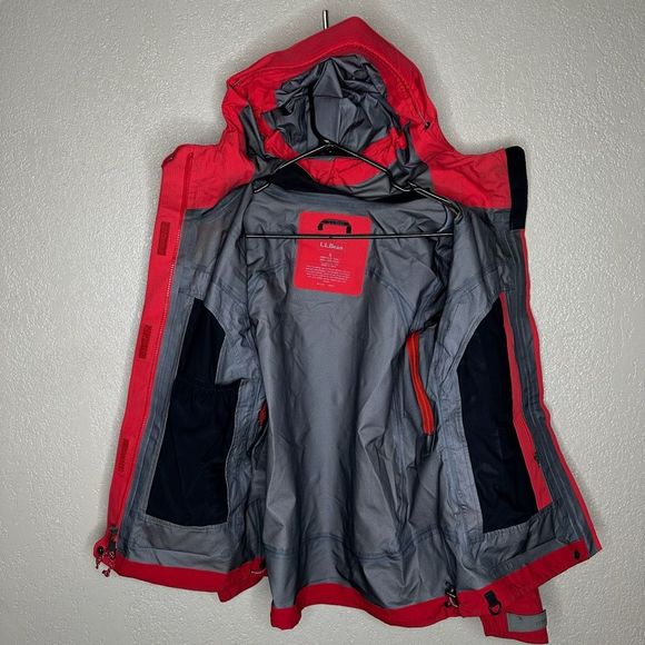LL Bean Goretex Proshell Rain Jacket Womens Small - Picture 7 of 8